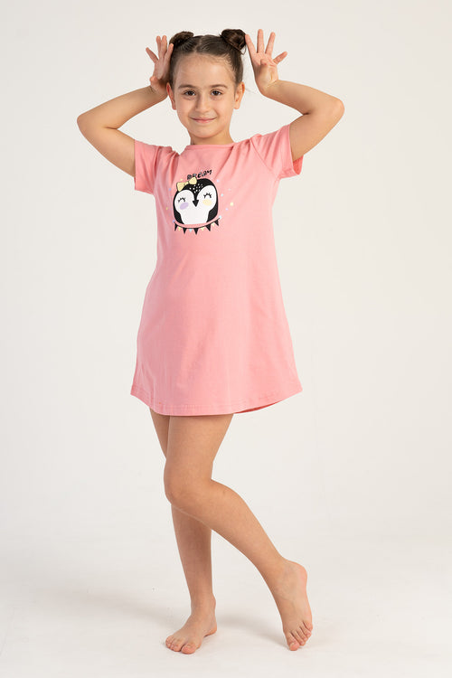 KIZ COCUK KISA KOL BUYUK YAS (3 - 4/9 - 10) TUNIK 212663 - Vienetta1.Grup17 - 3917TCX