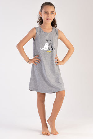 KIZ COCUK GENIS ASKILI KUCUK YAS (3/4 - 9/10) TUNIK 212686 - Vienetta1.GrupG2 MELANJ