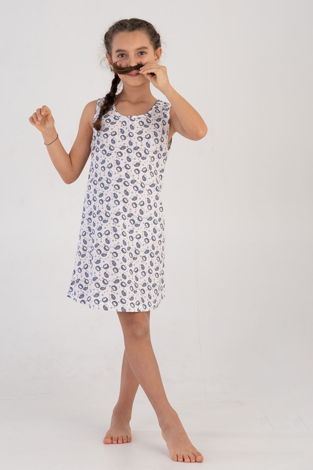 KIZ COCUK GENIS ASKILI KUCUK YAS (3/4 - 9/10) TUNIK 212709 - Vienetta1.GrupGRI