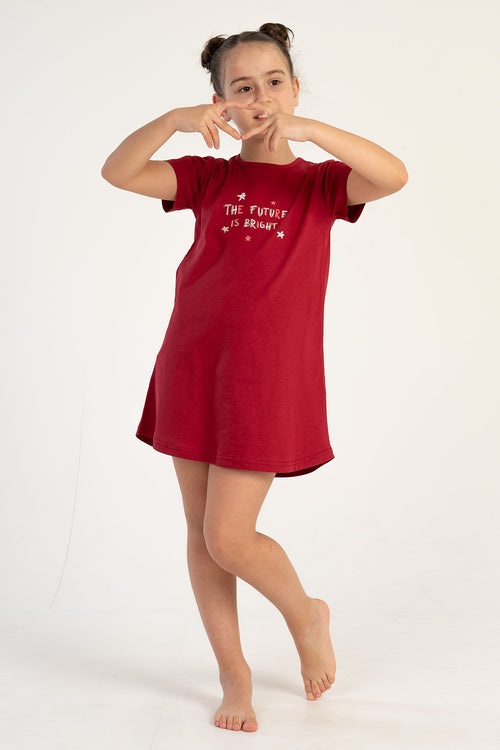 KIZ COCUK KISA KOL KUCUK YAS (3/4 - 9/10) TUNIK 212727 - Vienetta1.Grup19 - 1659TCX