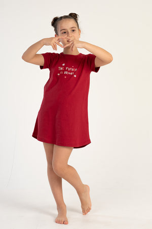 KIZ COCUK KISA KOL BUYUK YAS (9/10 - 15/16) TUNIK 212728 - Vienetta1.Grup19 - 1659TCX