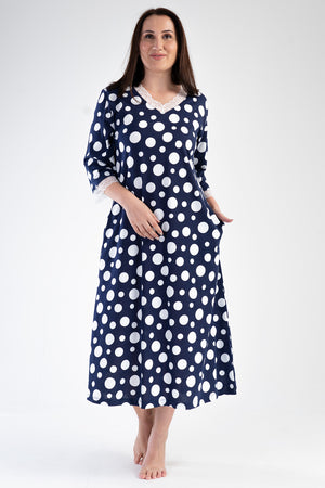 KADIN P.MODAL XXL 3/4KOL ELBISE 303008 - Vienetta1.GrupINDIGO