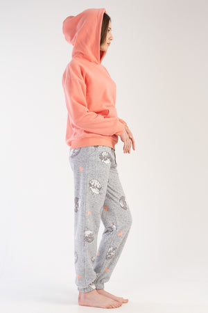 KADIN POLAR UZUN KOL PIJAMA TAKIM 303044 - Vienetta1.GrupSEFTALI