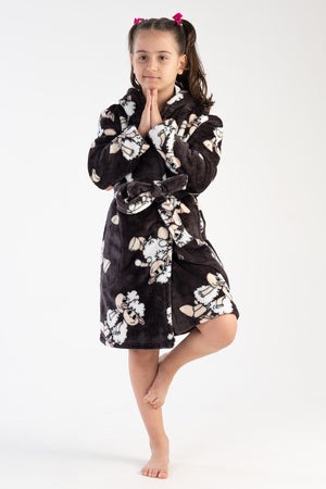 KIZ COCUK SOFT KAPSONLU UZUN KOL KISA CEPLI SABAHLIK(7-8/13-14)