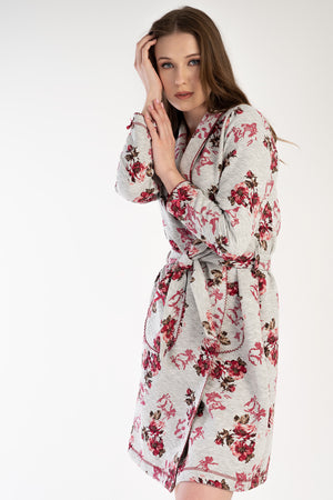 Woman Quilting Nelly Dressing Gown