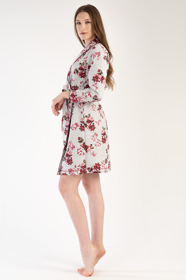 Woman Quilting Nelly Dressing Gown