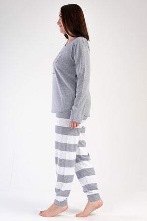 Woman Big Size Good Night Pyjama Set