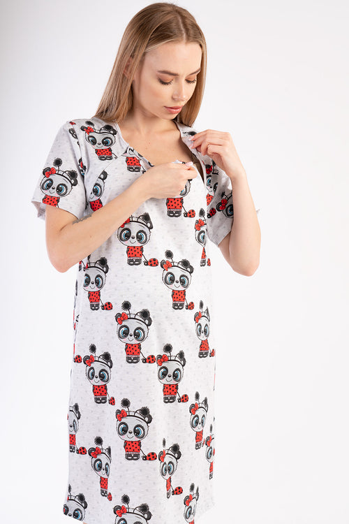 KADIN HAMILE KISA KOL TUNIK 303248 - Vienetta1.GrupBEYAZ