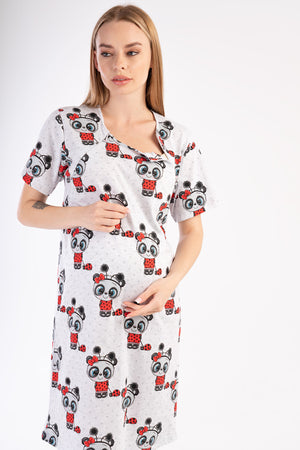 KADIN HAMILE KISA KOL TUNIK 303248 - Vienetta1.GrupBEYAZ