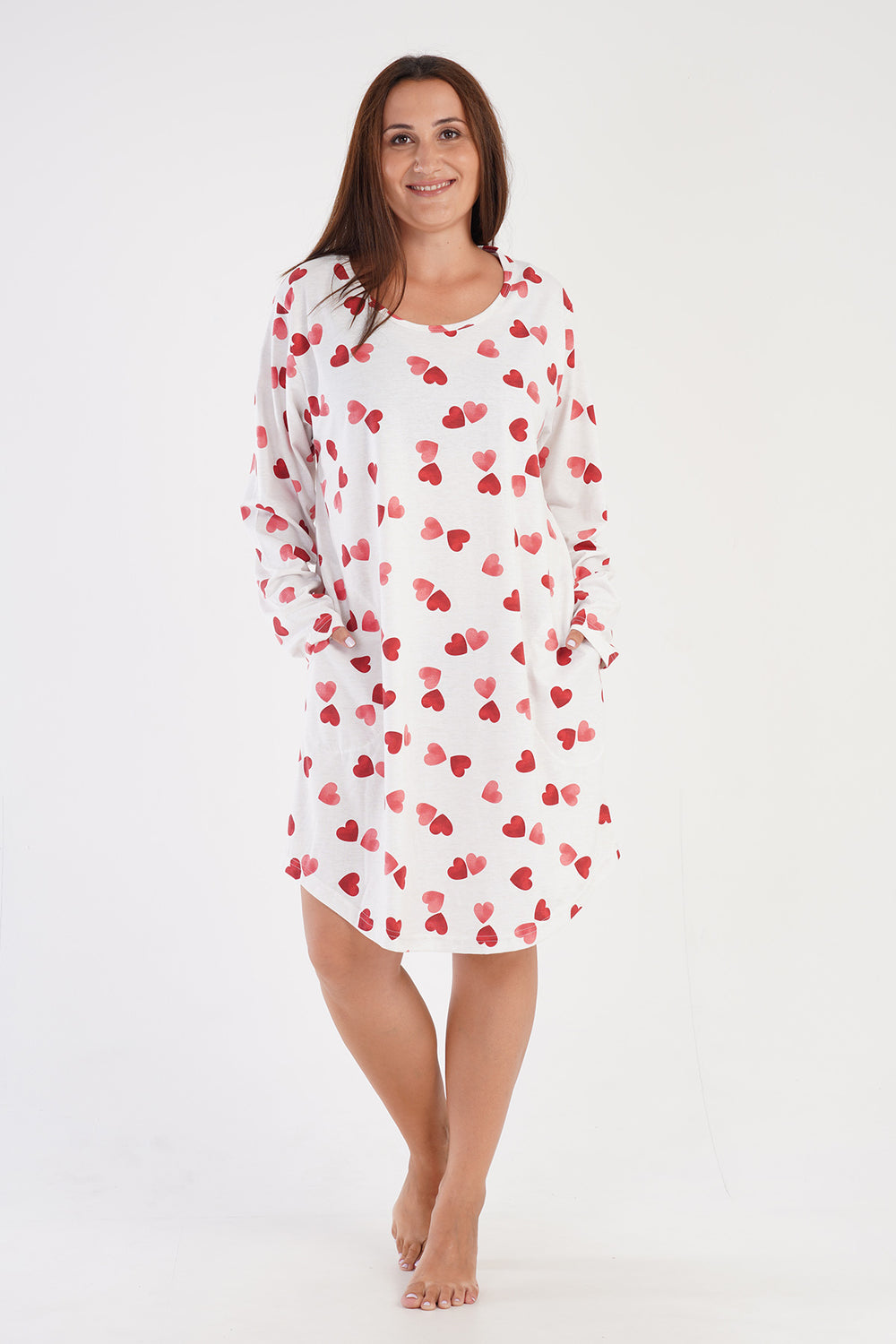Woman Supreme Big Size Heart Tunic