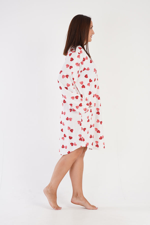 Woman Supreme Big Size Heart Tunic