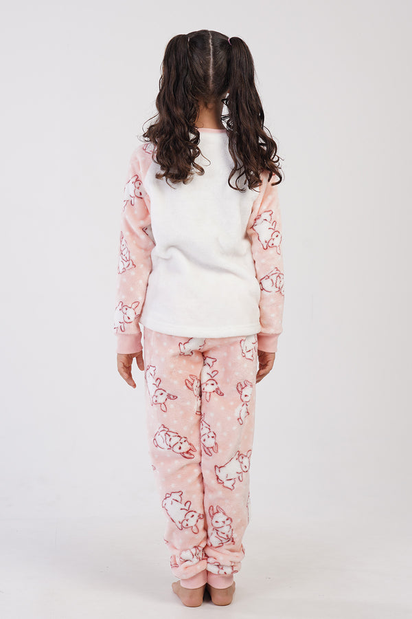 Kids' Girl Soft Fleece Sweet Pyjama Set