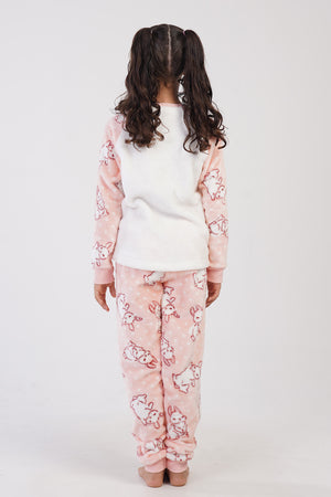 KIZ COCUK SOFT UZUN KOL PIJAMA TAKIM(7 - 8/13 - 14) 304029 - Vienetta1.GrupTOZPEMBE001