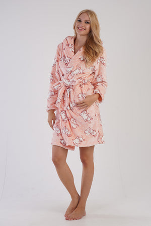 Woman Soft Fleece Perfecta Dressing Gown