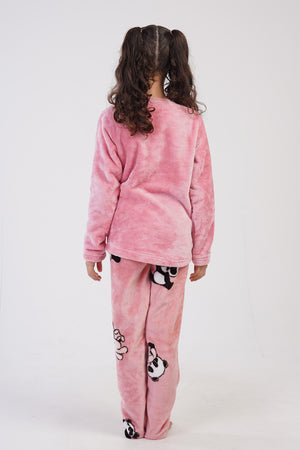 Kids' Girl Soft Fleece Hesla Pyjama Set