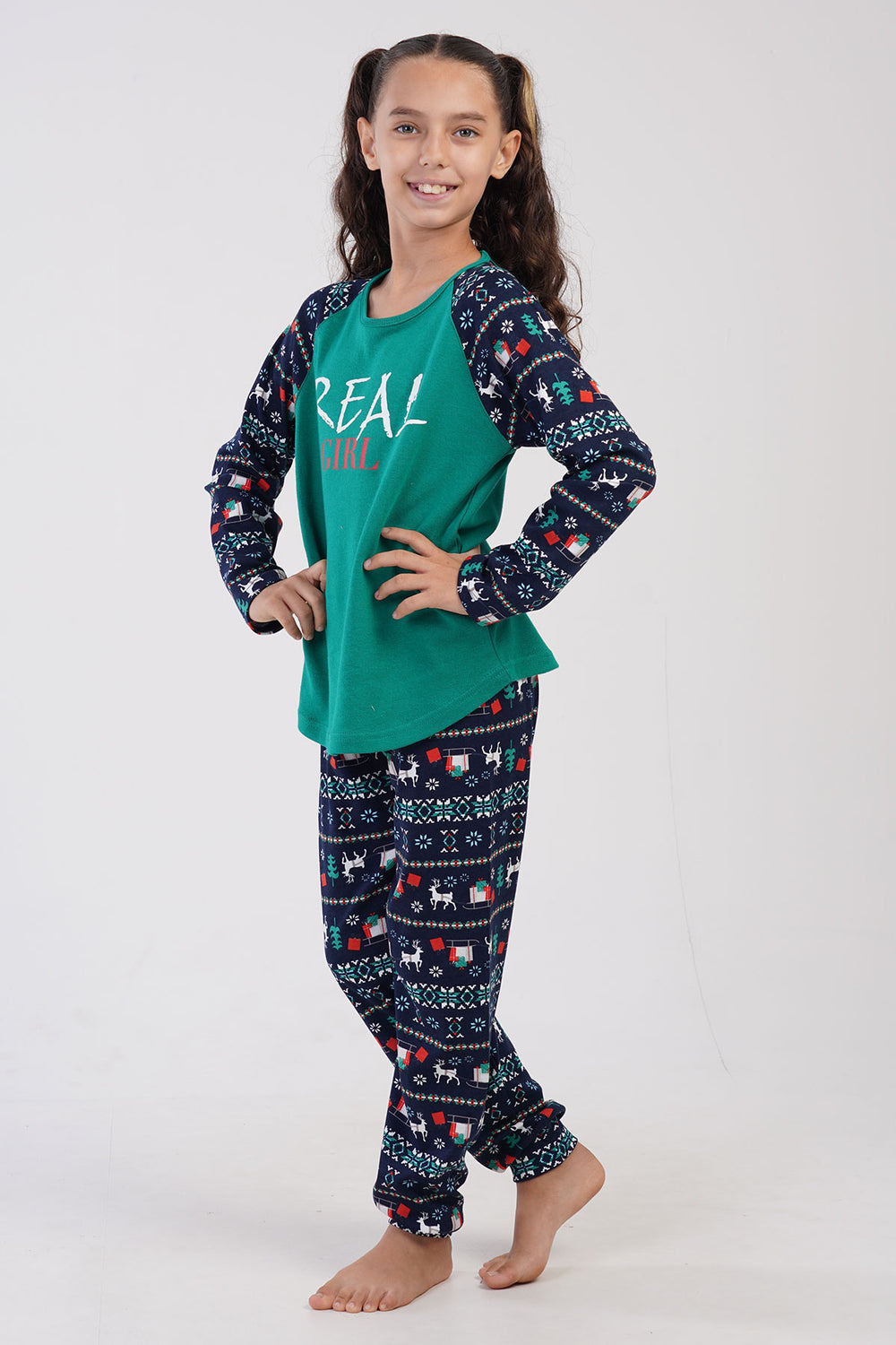 Kids' Girl Realy Christmas Pyjama Set