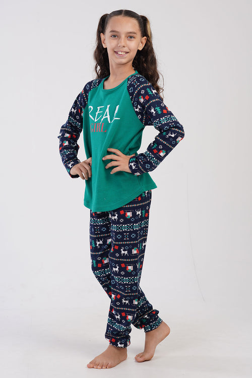 Kids' Girl Realy Christmas Pyjama Set