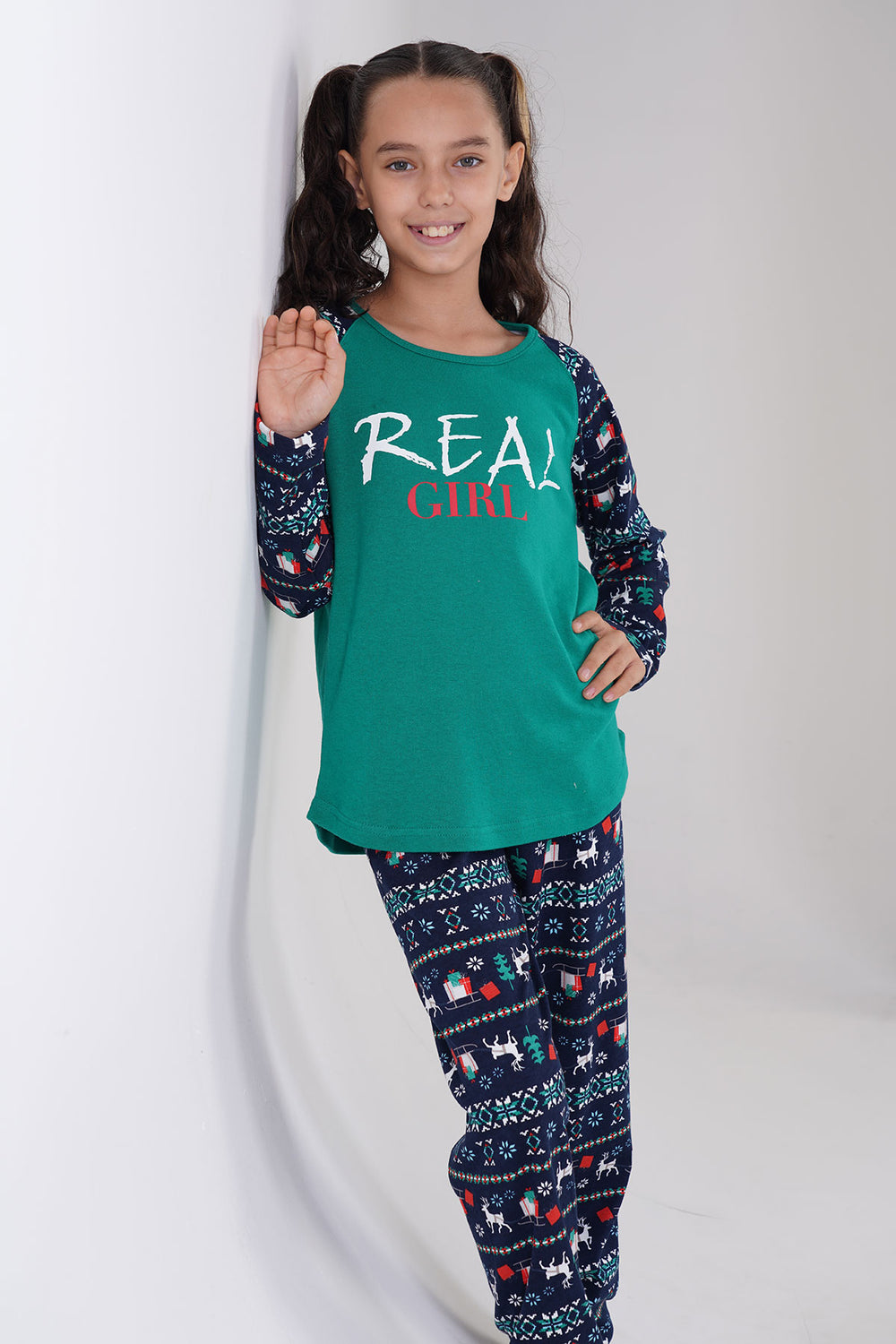 Kids' Girl Realy Christmas Pyjama Set