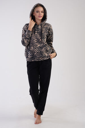 Woman Fleece Reta Pyjama Set