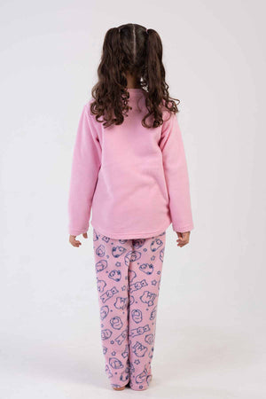 KIZ COCUK POLAR UZUN KOL PIJAMA TAKIM(7 - 8/13 - 14) 304172 - Vienetta1.GrupPEMBE