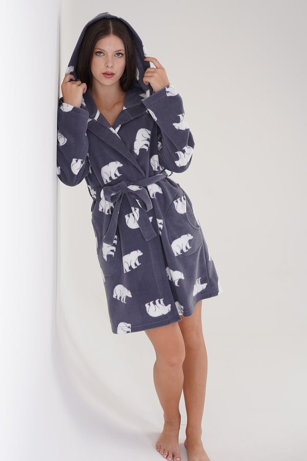 KADIN POLAR UZUN KOL KISA SABAHLIK 304180 - Vienetta1.GrupFUME