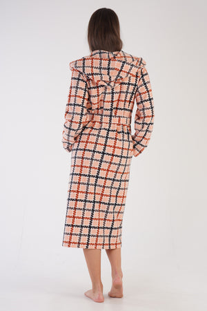 Woman Fleece Cute Dressing Gown