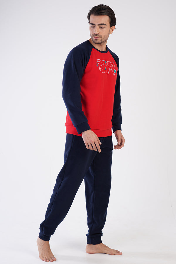Man Forest Fleece Pyjama Set