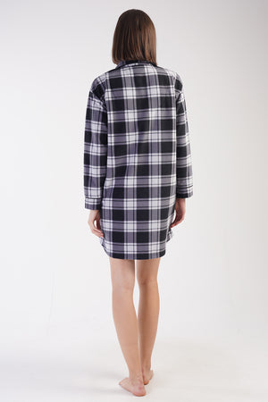 KADIN UZUN KOL POLAR GOMLEK TUNIK 305012 - Vienetta1.GrupTAS