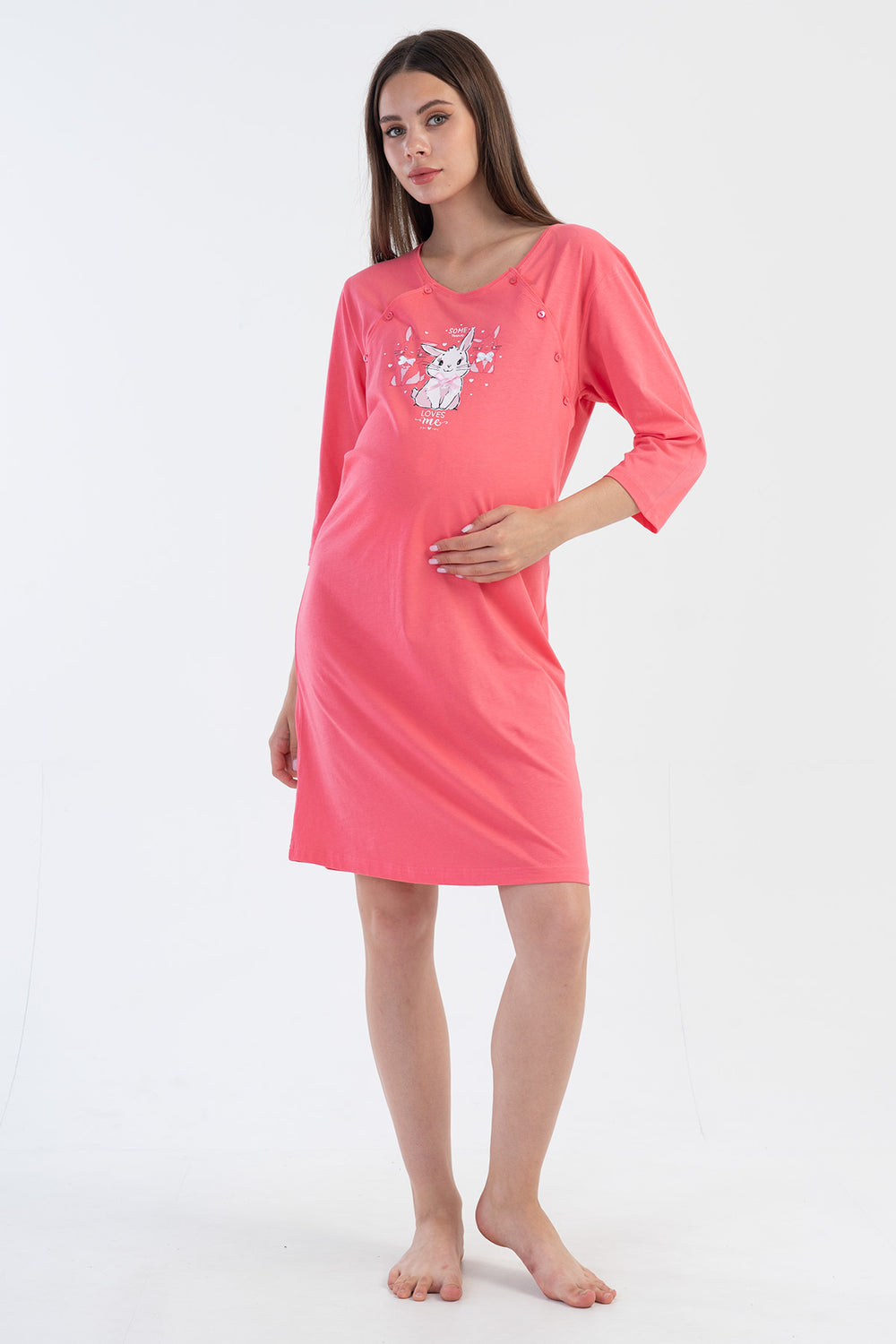 HAMILE SUPREM 3/4KOL TUNIK 307003 - Vienetta1.GrupGULKURUSU