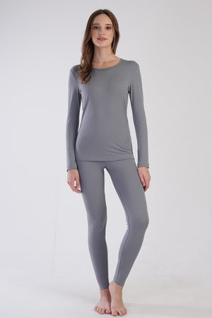 KADIN COMFORT UZUN KOL ICLIK TAKIM 309004 - Vienetta1.GrupGRAY