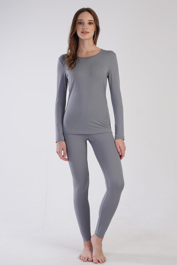 KADIN COMFORT UZUN KOL ICLIK TAKIM 309004 - Vienetta1.GrupGRAY