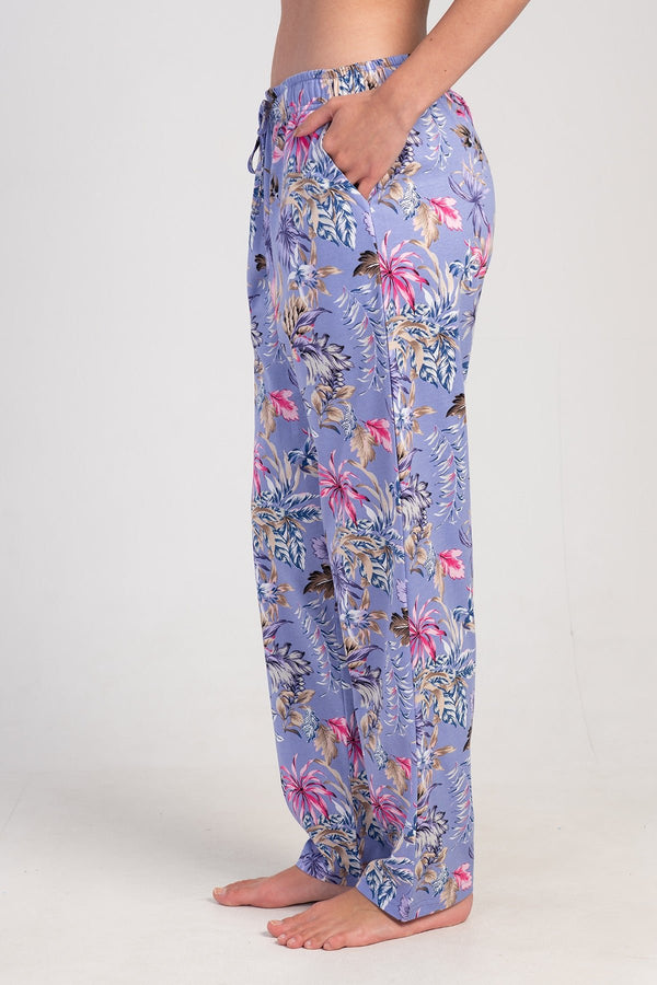 KADIN SUPREM XXL TEK ALT PIJAMA 311004 - Vienetta1.GrupBLEACHEDDENIM