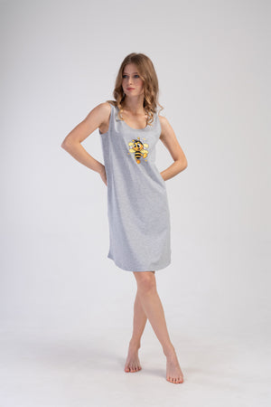 Woman Bees Supreme Thick Strap Tunic