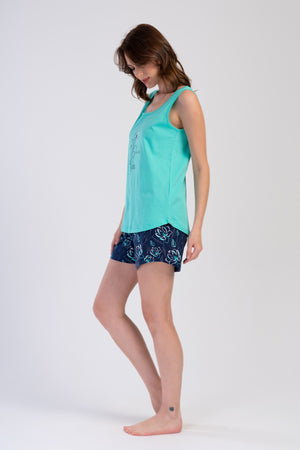 KADIN KALIN ASKILI SORT TAKIM 311316 - Vienetta1.GrupSU YESILI