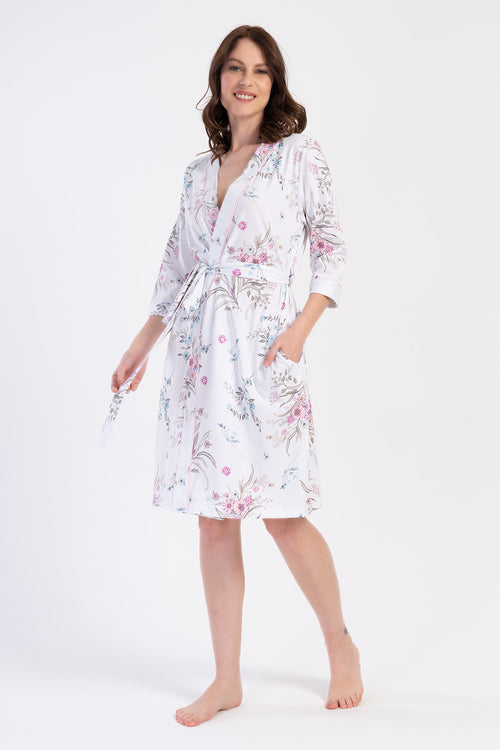 KADIN P.SUPREM 3/4KOL CEPLI SABAHLIK