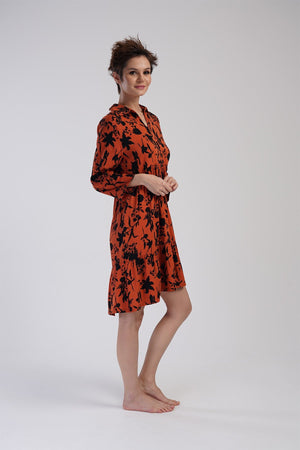 KADIN BELMANDO GOMLEK YAKA 7/8KOL TUNIK 311461 - Vienetta1.GrupTURUNCU