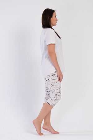 KADIN XXL KISA KOL KAPRI TAKIM 312064 - Vienetta1.GrupBEJ