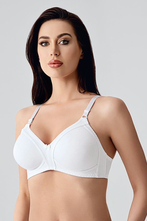 Kadın Dolgusuz B Cup Sütyen 331750 - VienettaBEYAZ90