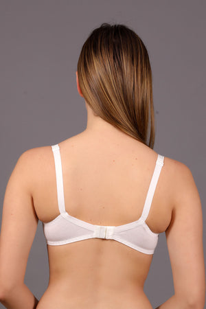 Kadın Dolgusuz B Cup Sütyen 331750 - VienettaBEYAZ95