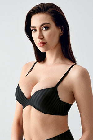 Kadın Desteksiz B Cup Desenli Sütyen
