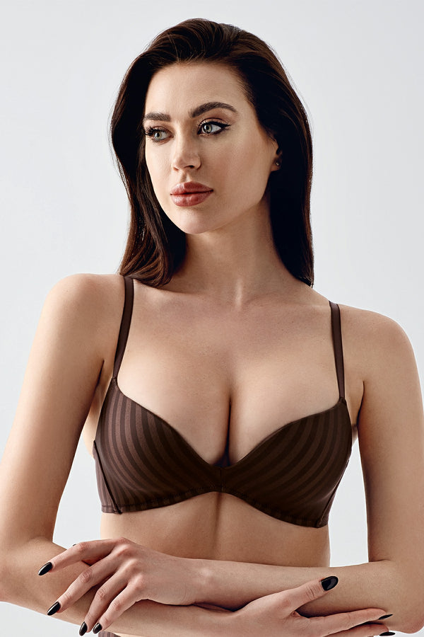 Kadın Desteksiz B Cup Desenli Sütyen
 331792