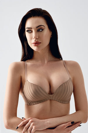 Kadın Desteksiz B Cup Desenli Sütyen
 331792