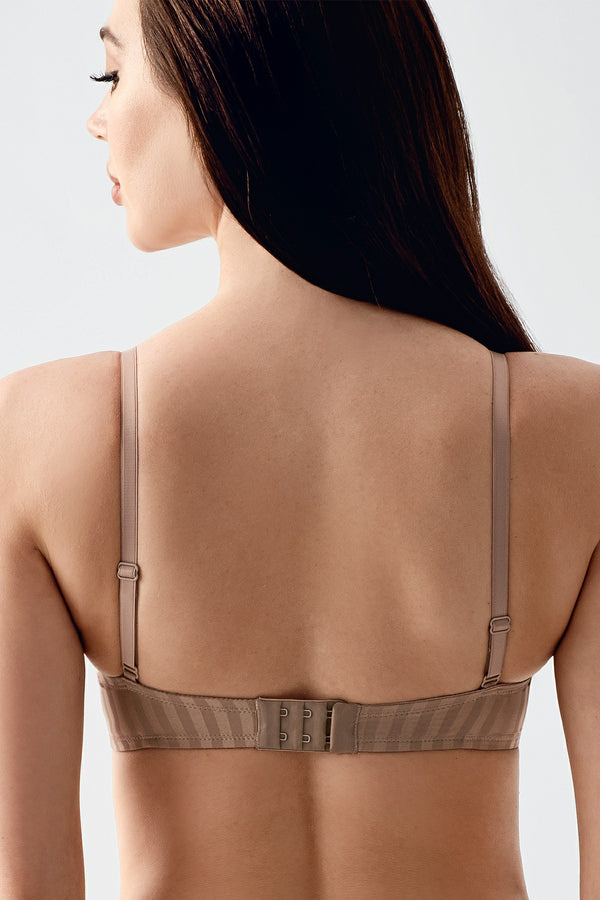 Kadın Desteksiz B Cup Desenli Sütyen
