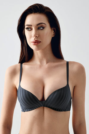 Kadın Desteksiz B Cup Desenli Sütyen
