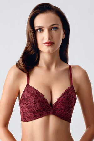 Kadın Destekli B Cup Dantelli Sütyen
