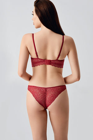 Kadın Desteksiz B Cup Sütyen Külot Takım
