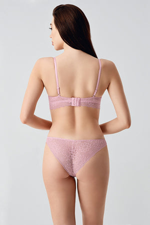 Kadın Desteksiz B Cup Sütyen Külot Takım
