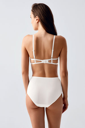 Kadın B Cup Destekli Sütyen Külot Takım 334163 - VienettaA.YEŞİL80