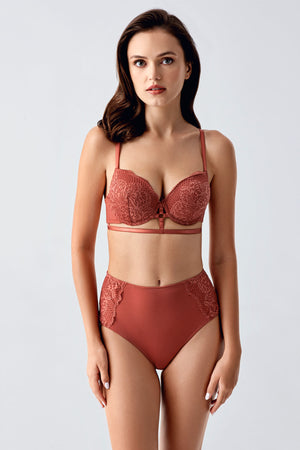 Kadın Desteksiz B Cup Sütyen Külot Takım
 334163