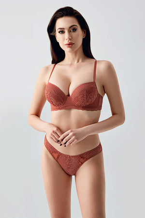 Kadın Destekli B Cup Sütyen Külot Takım
 334167